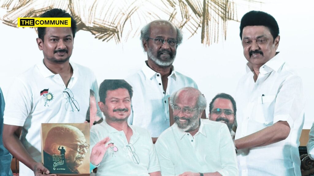 Rajinikanth Hails Udhayanidhi Stalin Who Called For "Eradicating Sanatana Dharma", Calls Karunanidhi A "Mahaan", Takes Dig At ADMK