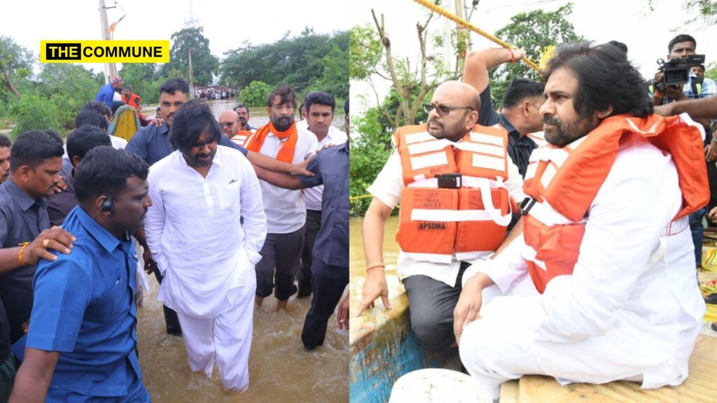 Andhra’s Deputy CM Pawan Kalyan Reviews Flood Situation In Eluru District