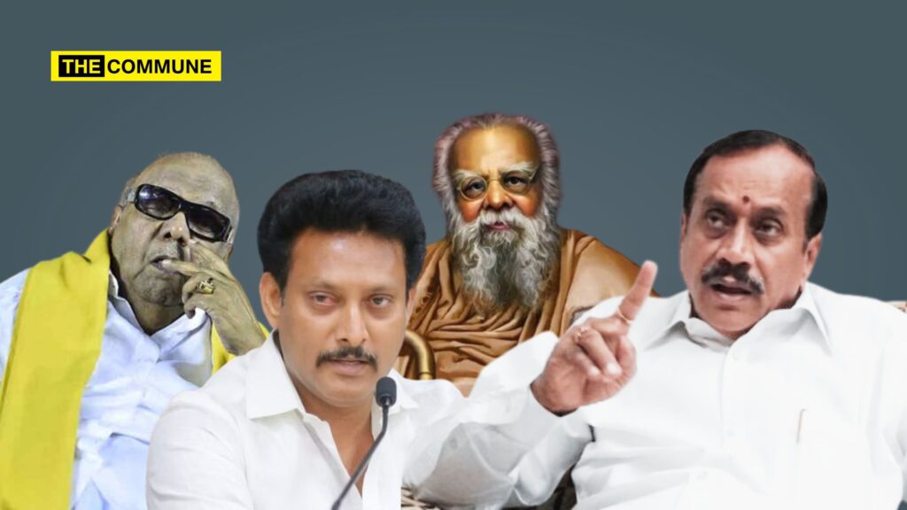 He'll Get Angry For Mahavishnu And Not Samson Daniel: BJP's H. Raja Slams DMK Min Anbil Mahesh Poyyamozhi, Says Kids Will Get Spoilt If They're Taught About EVR's Shenanigans