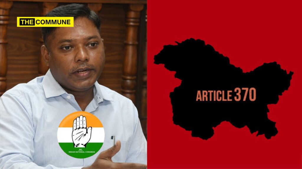 Congress MP Sasikanth Senthil Says He Quit IAS To Oppose Article 370 Abrogation