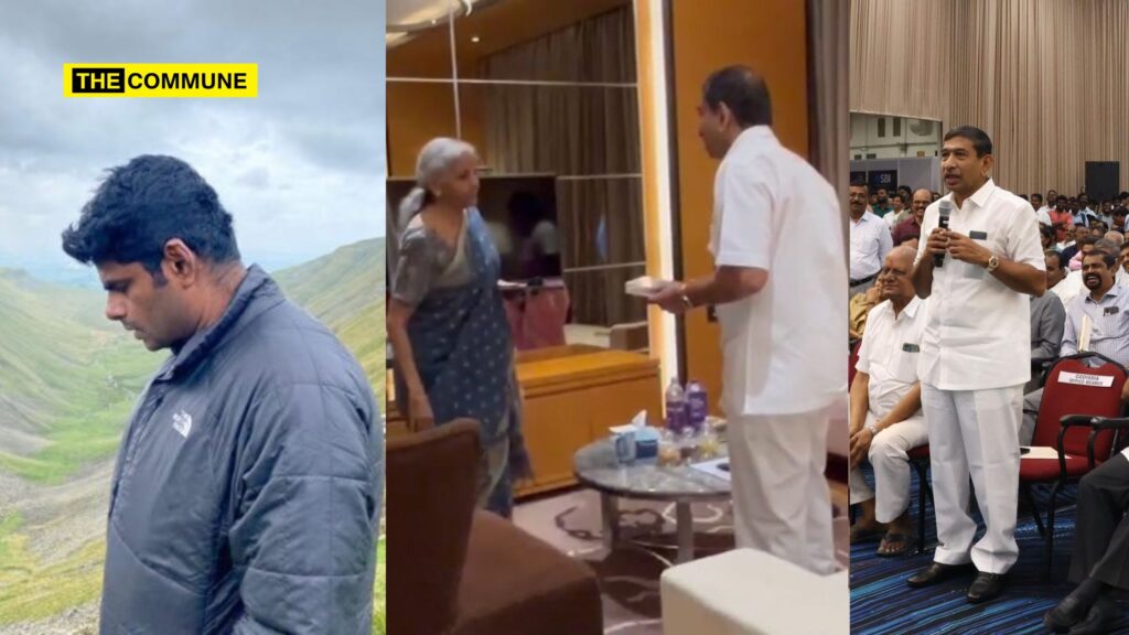 "I Sincerely Apologise": BJP TN Head Annamalai Regrets Video with Hotel Sri Annapoorna Owner Srinivasan apologizing To FM Nirmala Sitharaman