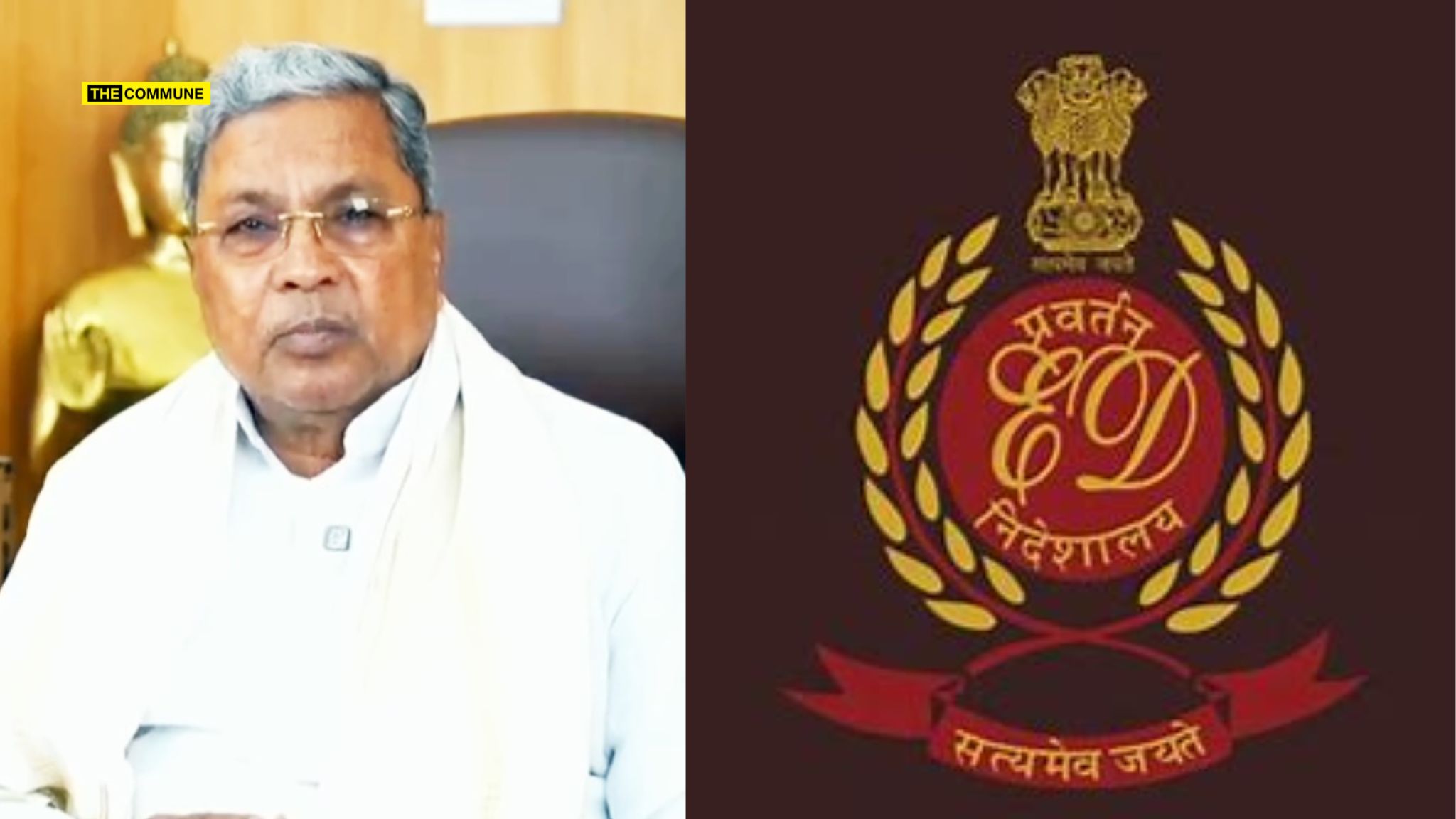 After Lokayukta, ED Files Case Against CM Siddaramaiah In MUDA Case