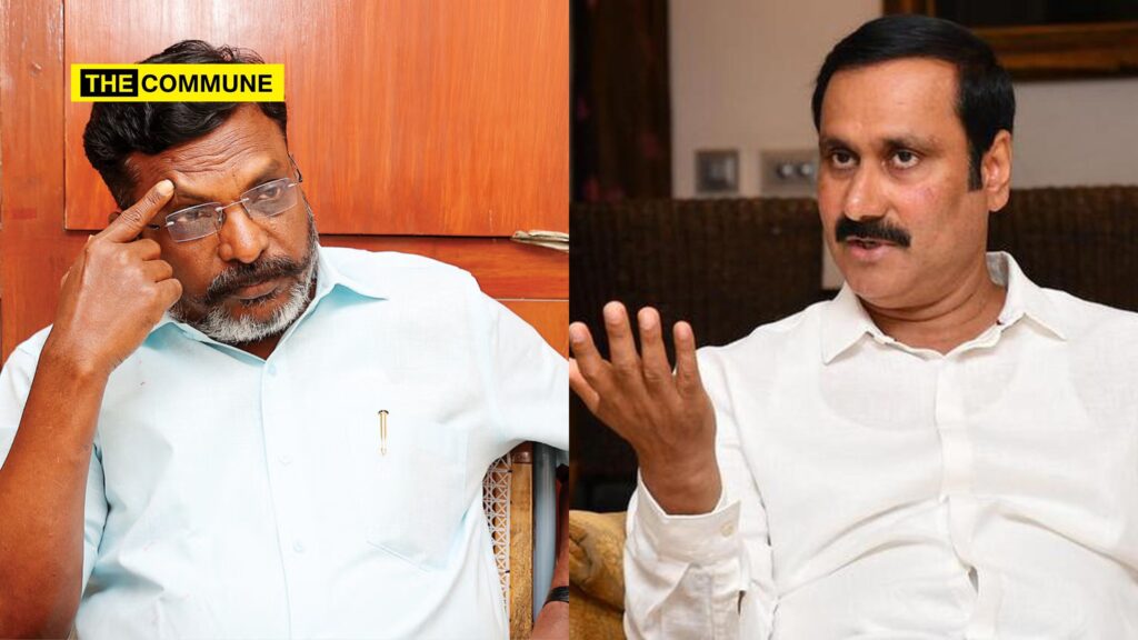 PMK President Anbumani Ramadoss Criticizes VCK Leader Thirumalavan For Labeling Party As Casteist, Questions Hypocrisy Of Anti-Alcohol Stance