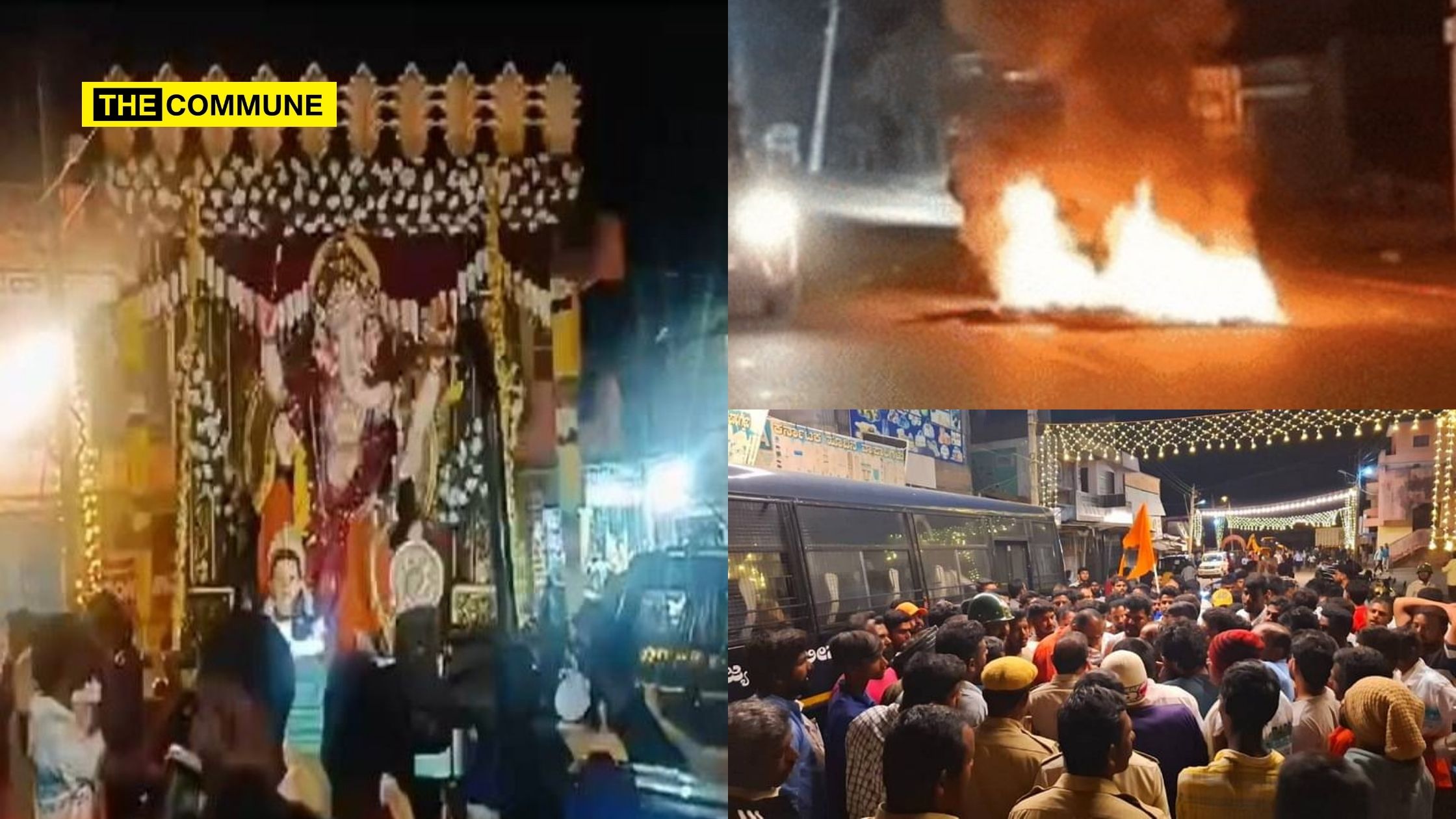 Stones Pelted At Ganpati Visarjan Procession In Mandya While Passing Through Dargah, Karnataka Home Min Calls It "Accidental" Ganesh Chaturthi attack