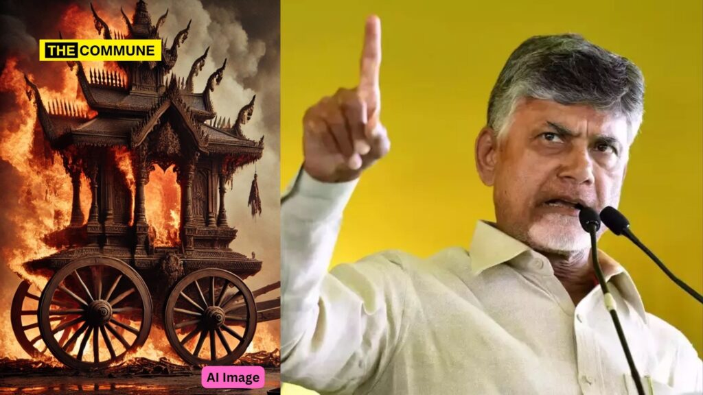 Temple Chariot Set On Fire In Anantapur, Andhra CM Chandrababu Naidu Condemns