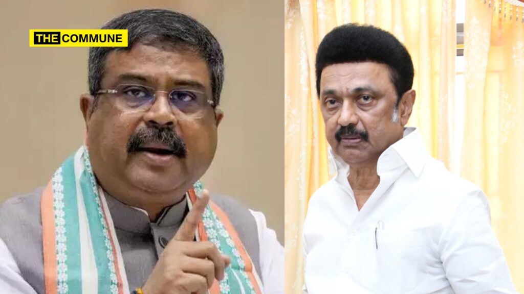 Union Minister Pradhan Accuses Tamil Nadu CM Stalin Of Inciting State Conflict Over NEP Funding Dispute