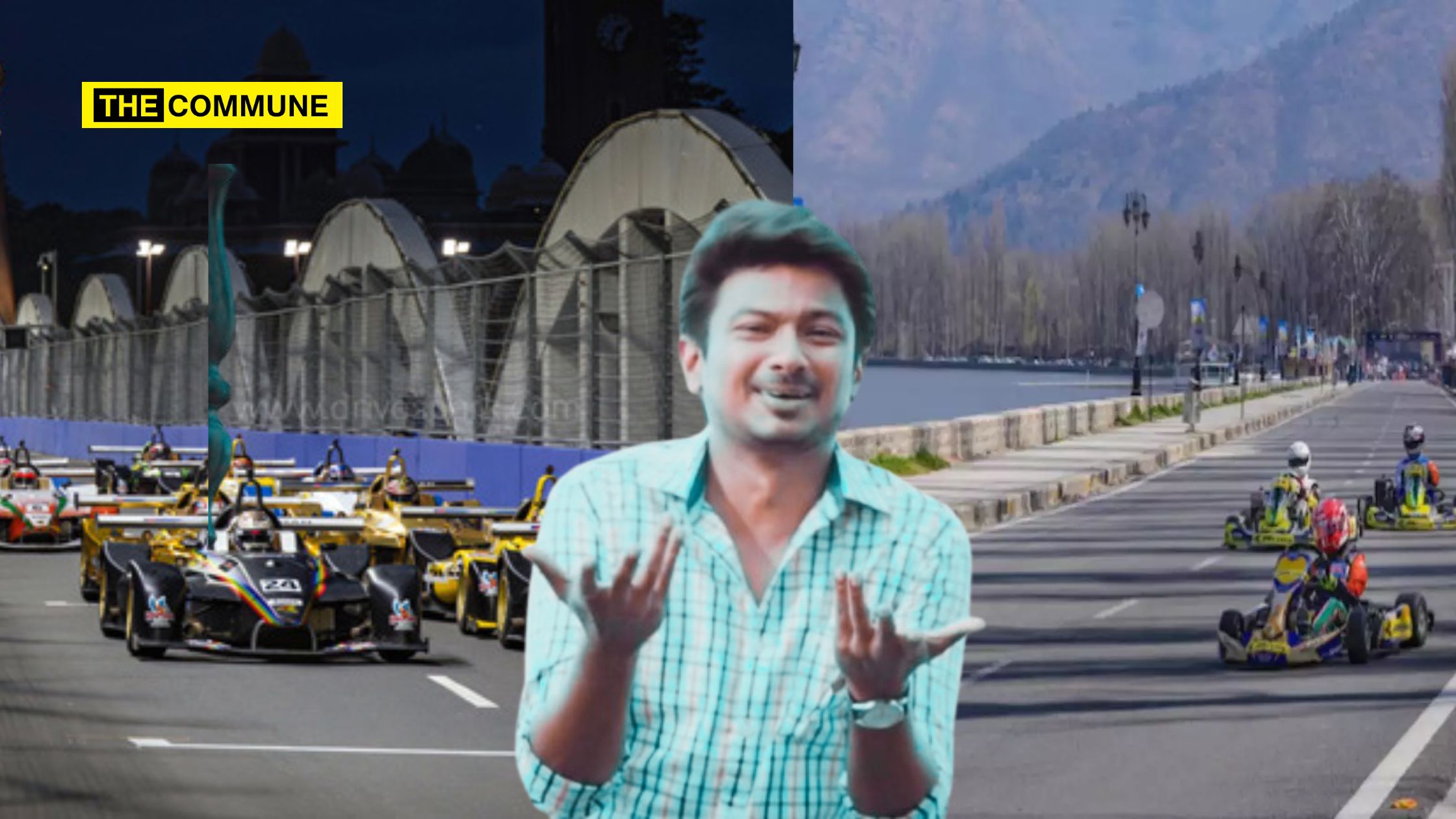 formula 4 night race chennai f4 srinagar udhayanidhi stalin jammu kashmir Chennai's Flashy Flop vs Kashmir's Quiet Success: How Srinagar's F4 Race Outpaced DMK's Overhyped Event