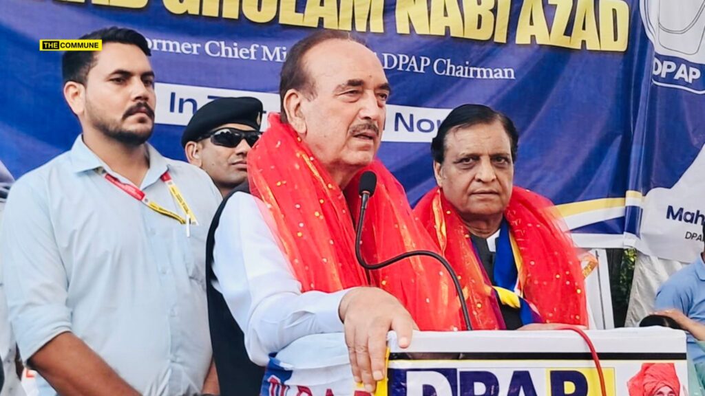 Ghulam Nabi Azad speaking on Article 370