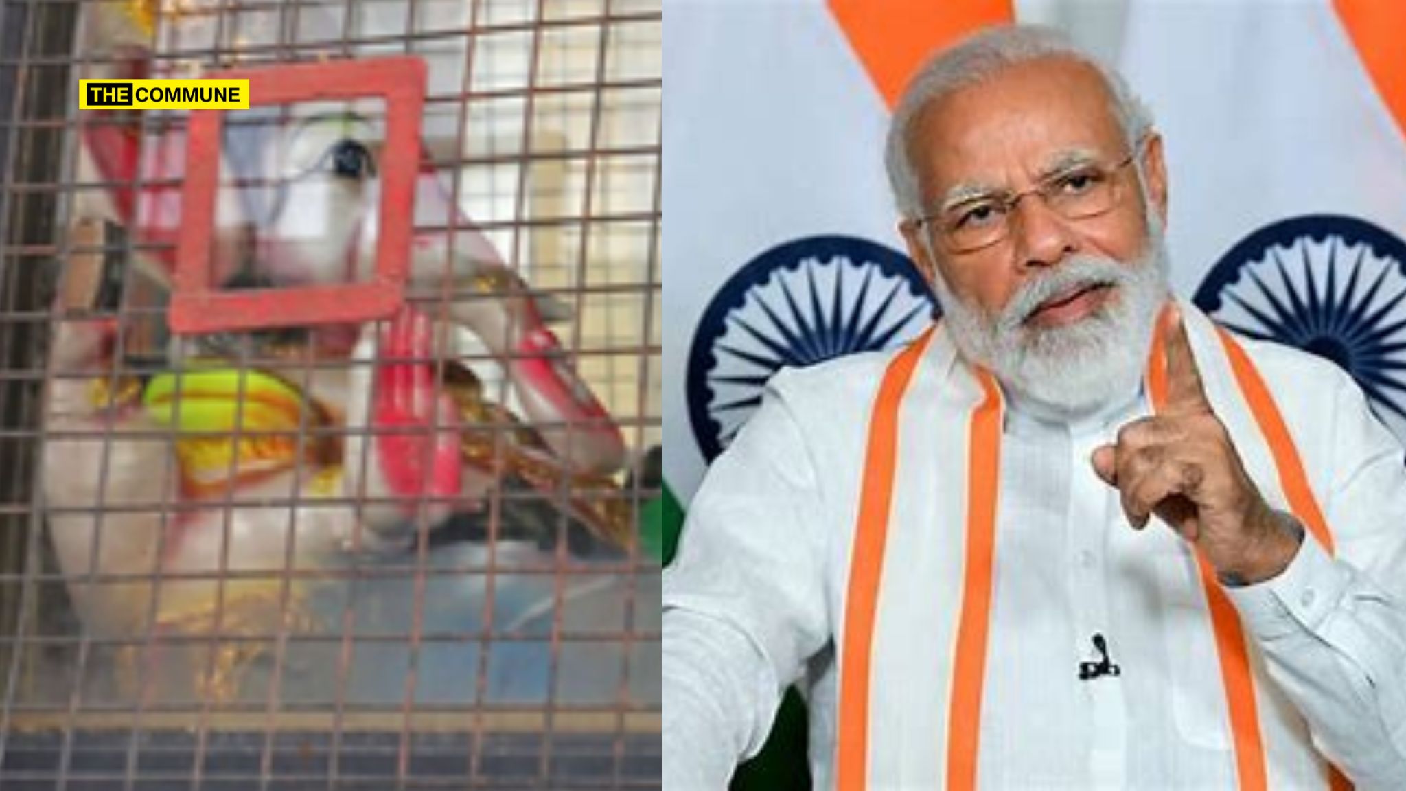 Lord Ganpati Being Put Behind Bars: PM Modi Castigates Congress For ‘insulting’ Hindu Deity