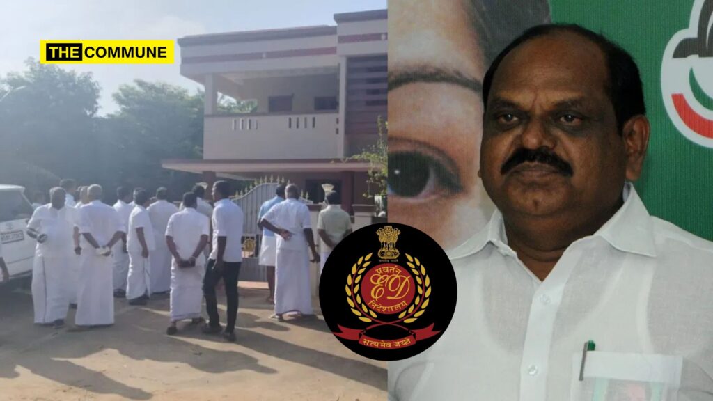 ED Raids Properties Of AIADMK MLA R. Vaithilingam In ₹28 Crore Bribery Case