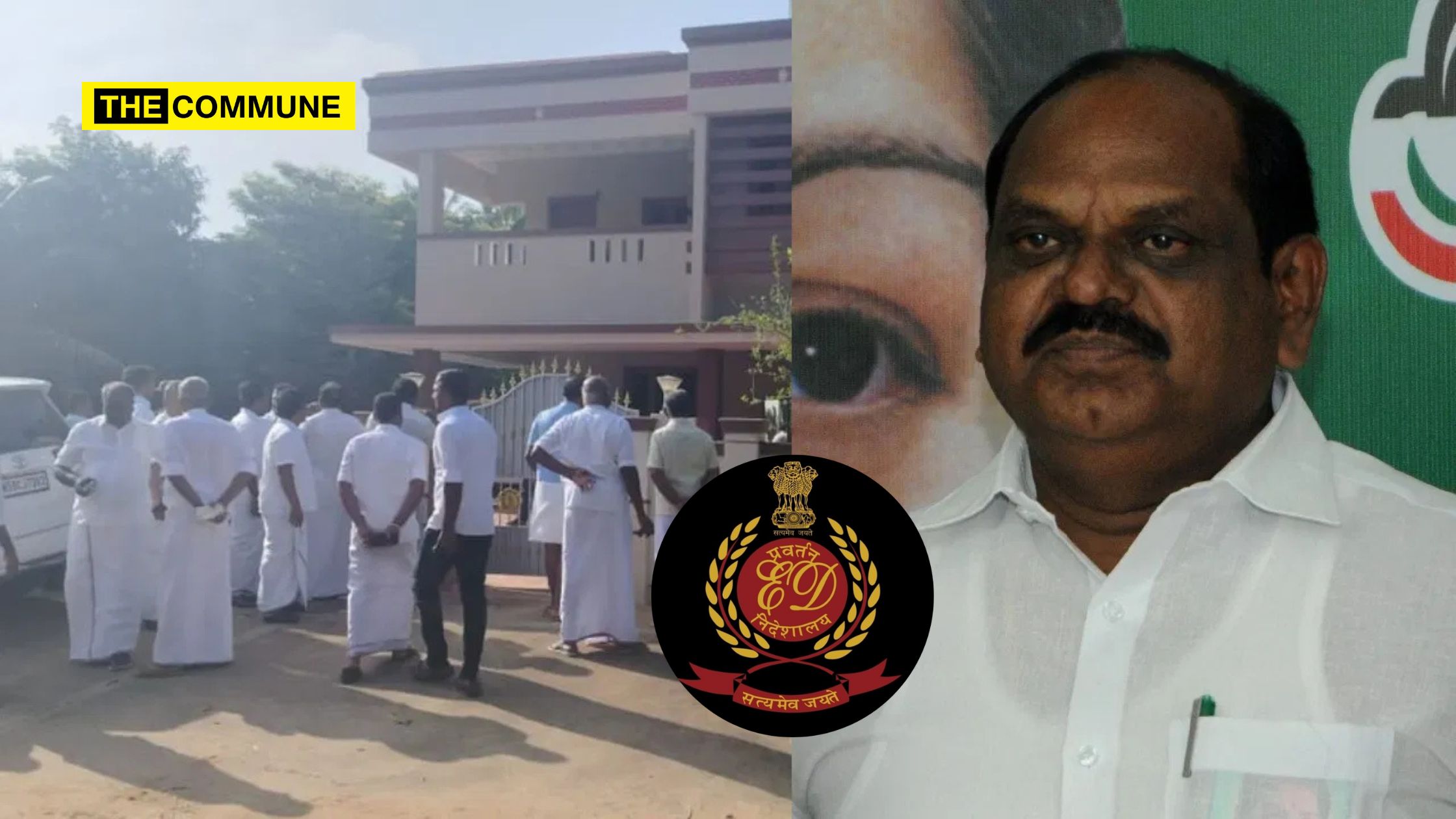 Enforcement Directorate Raids Properties of AIADMK MLA R. Vaithilingam in ₹28 Crore Bribery Case ED Raids Properties Of AIADMK MLA R. Vaithilingam In ₹28 Crore Bribery Case