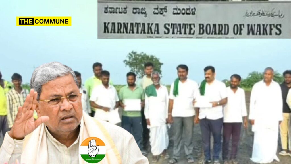 Farmers In Karnataka's Yadgir District Protest Waqf Board Claims On Agricultural Lands