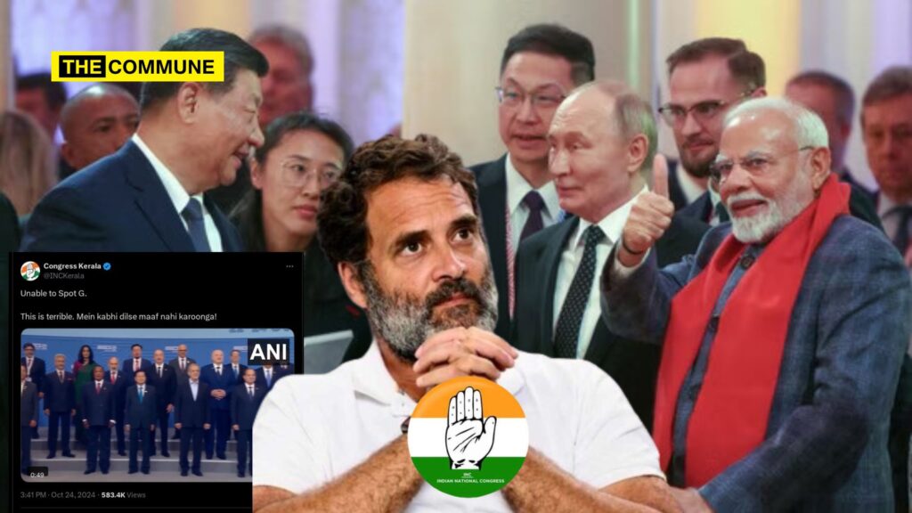 INC Kerala Schooled By Netizens For Attempting To Set False Narratives On BRICS Group Photo