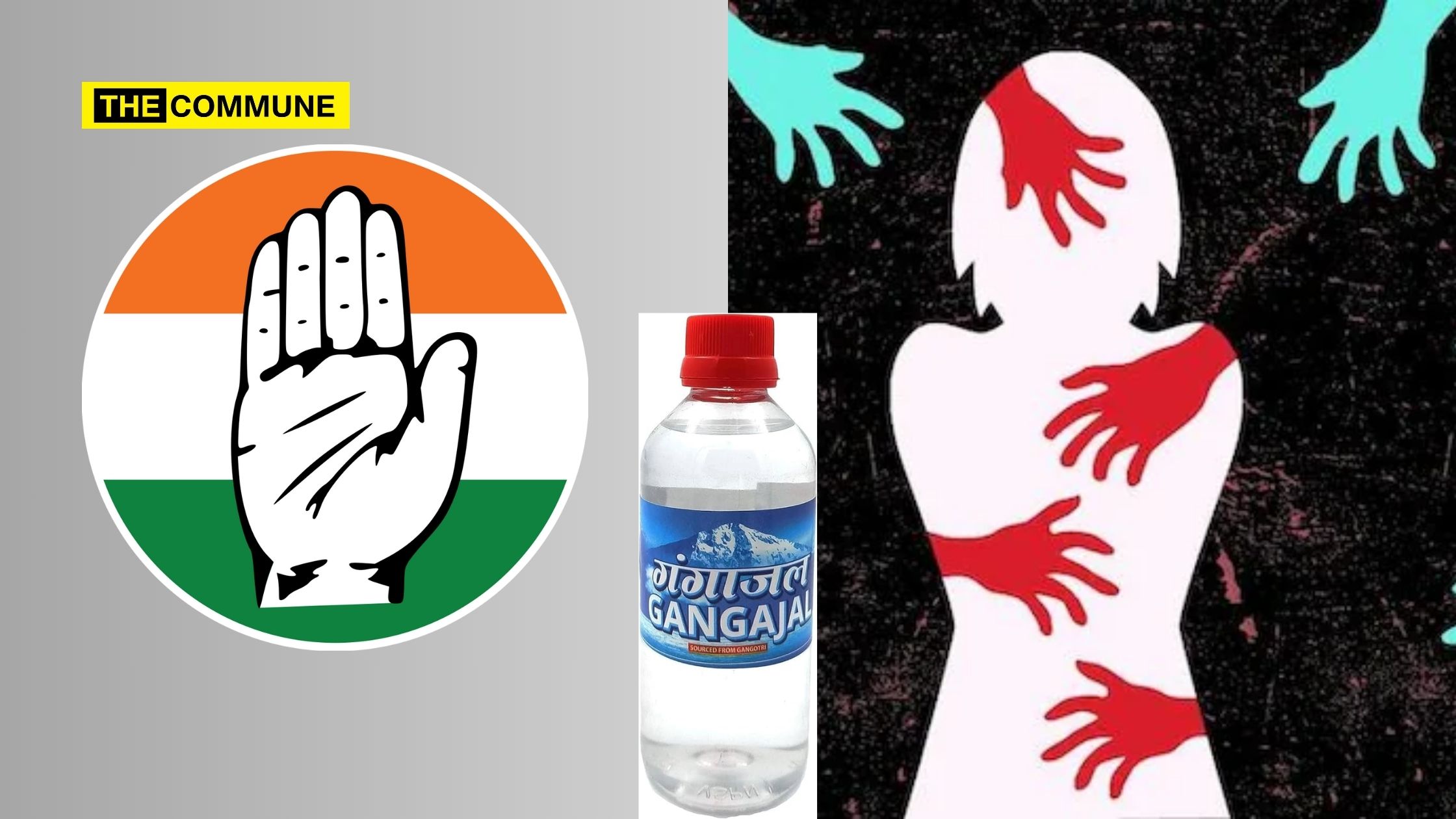 MP: Congress Workers Sprinkle ‘Gangajal’ In Rewa Where 19-Yr Old Woman Was Gang-Raped MP: Congress Workers Sprinkle ‘Gangajal’ In Rewa Where 19-Yr Old Woman Was Gang-Raped