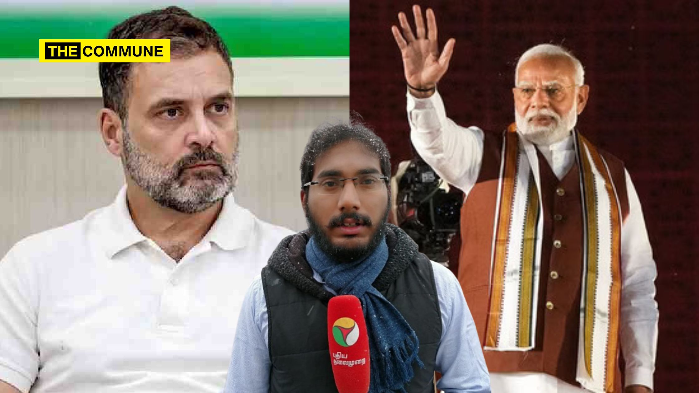 Niranjan Kumar Under Fire for Bias in Haryana Election Coverage Caught Spreading Fake News Amid BJP Gaining Momentum Puthiya Thalaimurai's Dravidianist Journo Niranjan Kumar Peddles False Rhetoric During Haryana Election Results Coverage; Gets Called Out By Netizens
