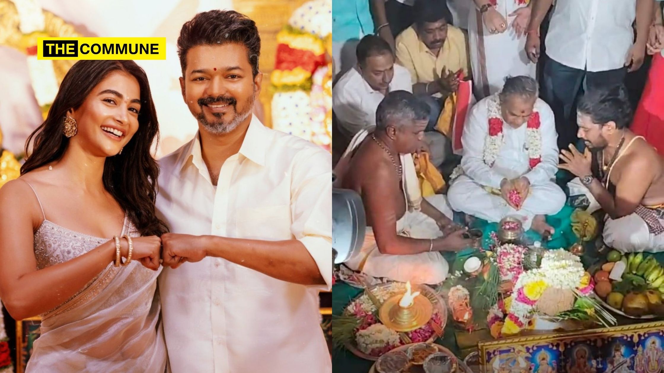 Part-Time Politician Vijay Absent For Party's First Conference Pooja But Present For Last Film Pooja