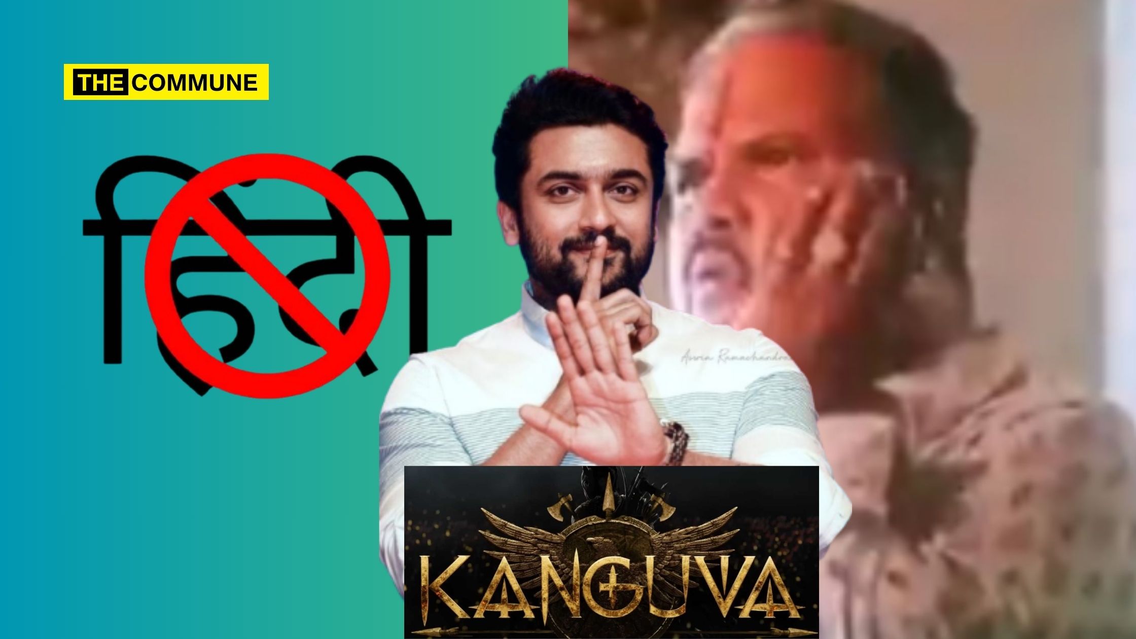 “Bahut Bahut Achcha”: Suriya Who Spoke Against Hindi, Speaks Hindi To Promote His Movie For Hindi Audience Suriya, Who Opposed Hindi In NEP, Showed North Indian Character Get Slapped In 'Jai Bhim' For Speaking Hindi, Spends ₹20+ Crores to Promote 'Kanguva' In Hindi Market