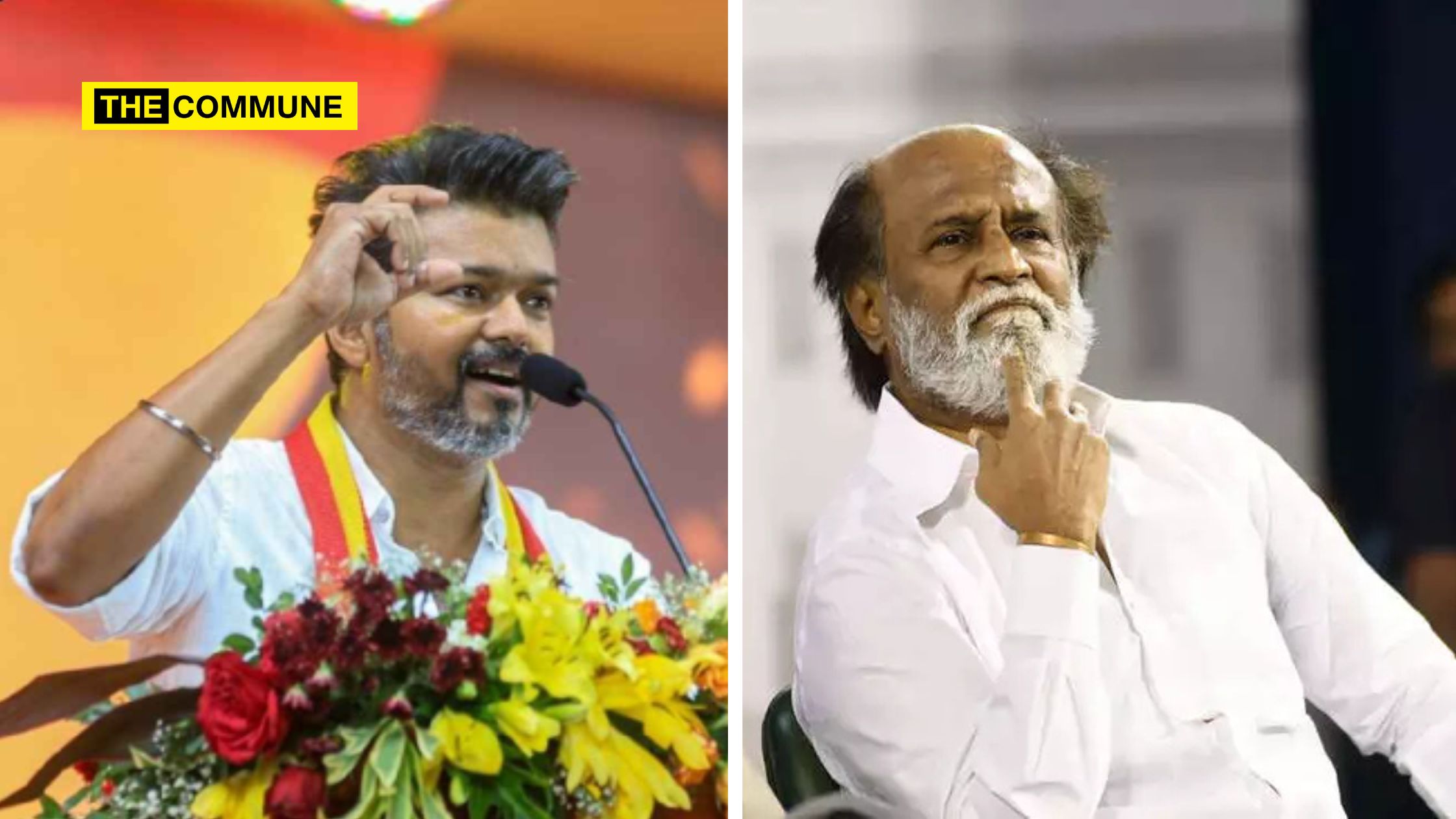 Did Vijay Make Subtle Attacks On Rajinikanth In His Maiden Political Speech?