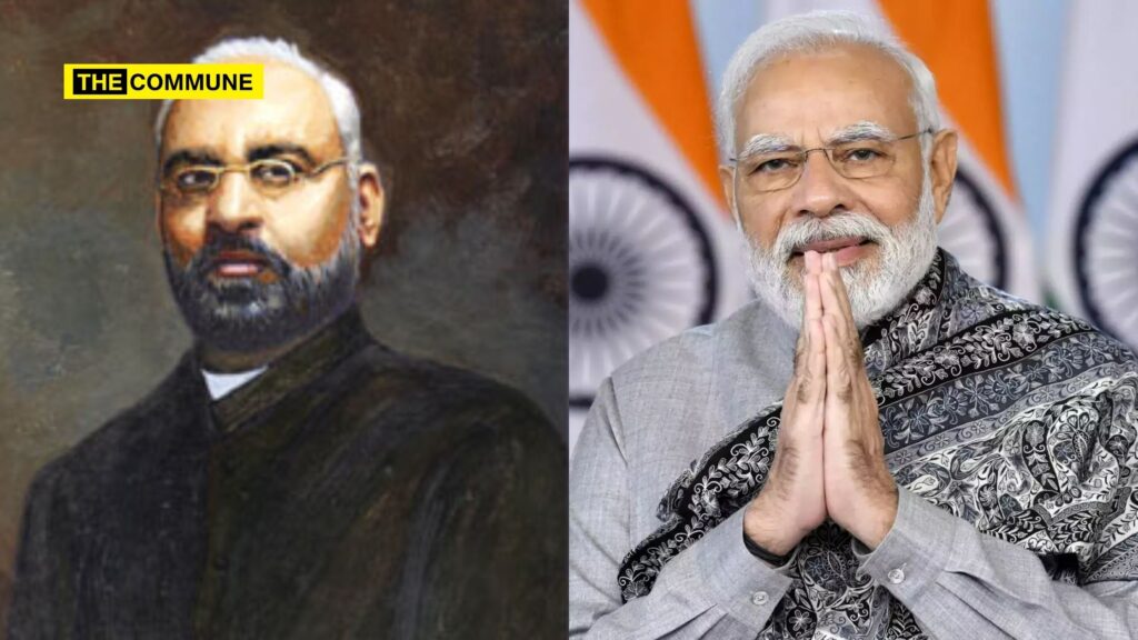 Shyamji Krishna Varma and PM Modi