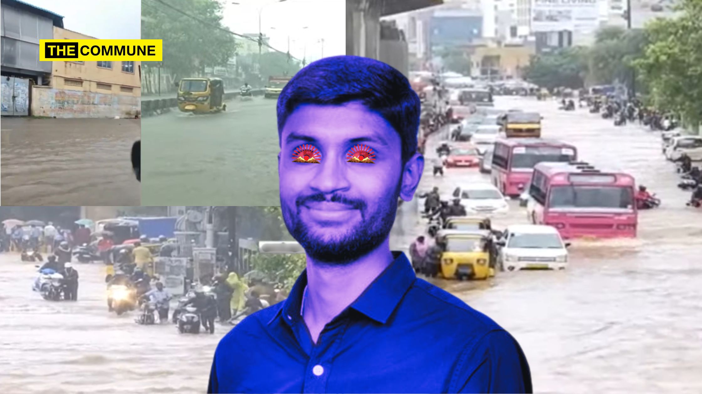 Alleged Journo Arvind Gunasekar Does Buttressing Max For DMK Govt Even As People Suffer Amid Rains