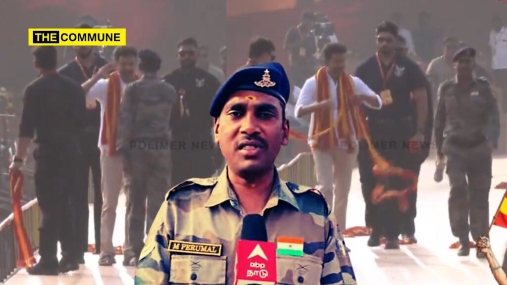 Ex-Army Man Violates Military Conduct Rules By Participating In TVK Rally And Endorsing Vijay