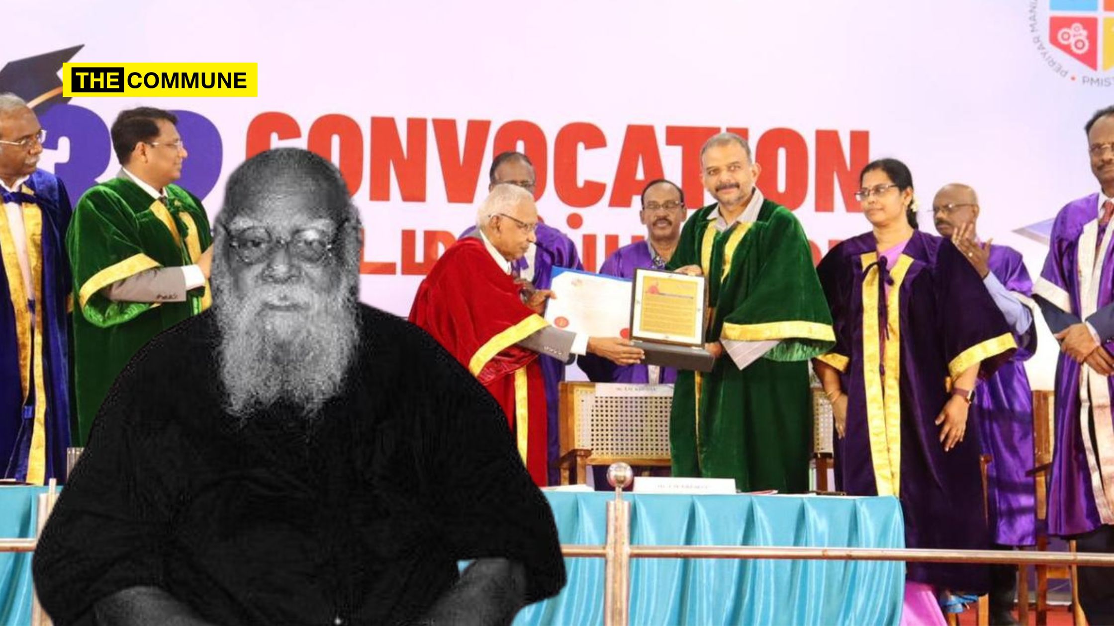 TM Krishna Who Glorified Anti-Hindu EVR Awarded Honorary Doctorate By Periyar Maniammai Institute Of Science And Technology