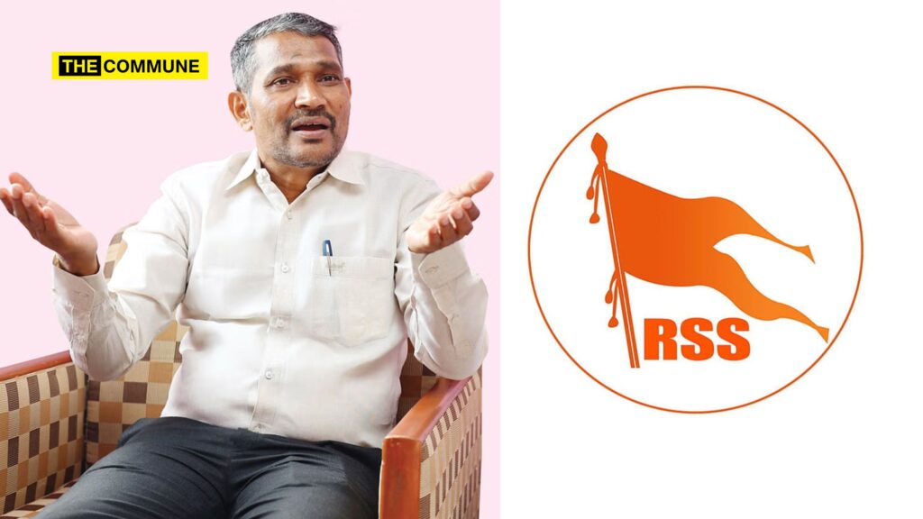 VCK Leader Vanni Arasu Peddles Lies Connecting RSS To Gandhi's Assassination