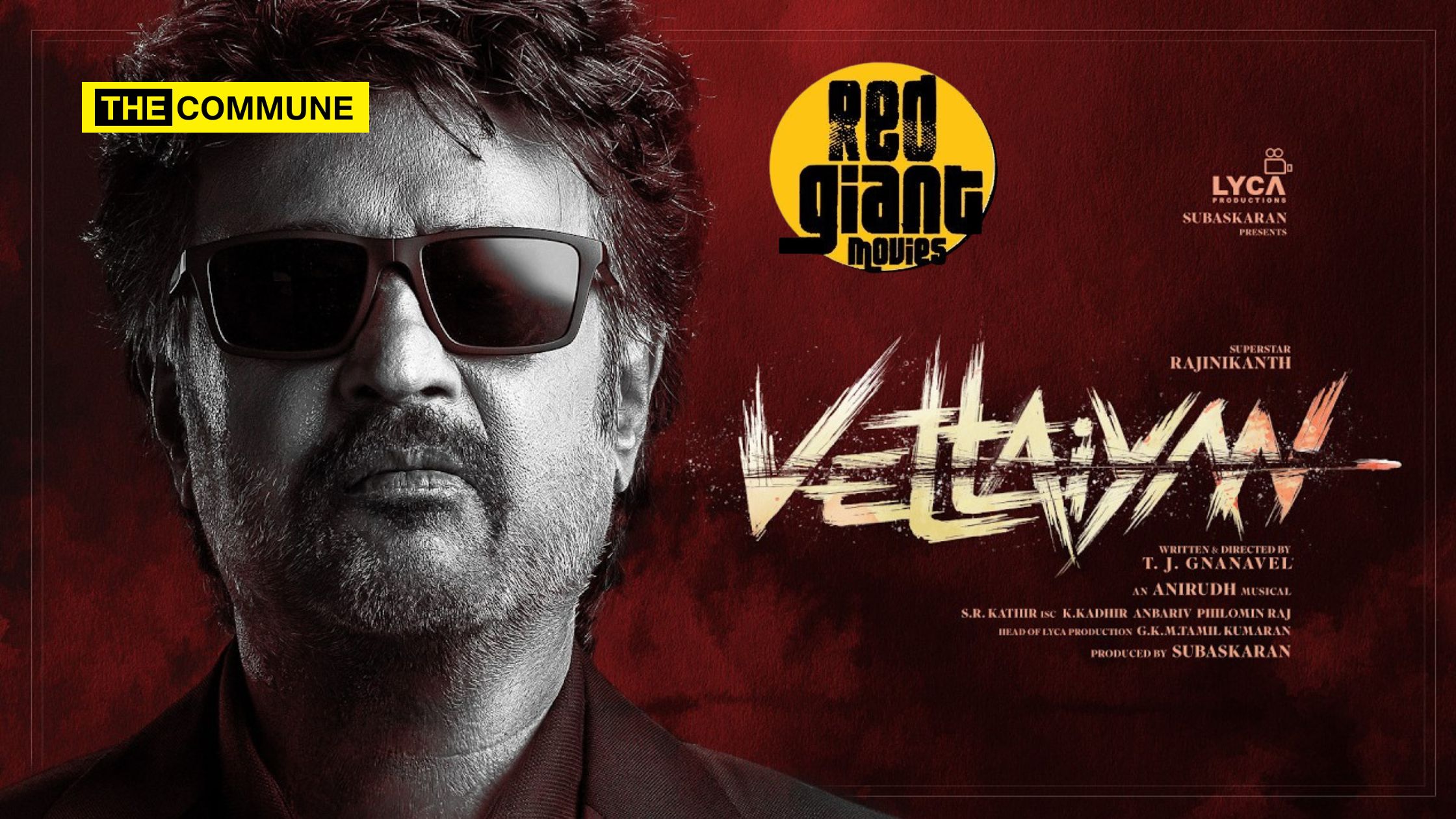 Vettaiyan Filmmakers Release Telugu Version With Tamil Title Telugu Netizens Call Out Tamil Imposition