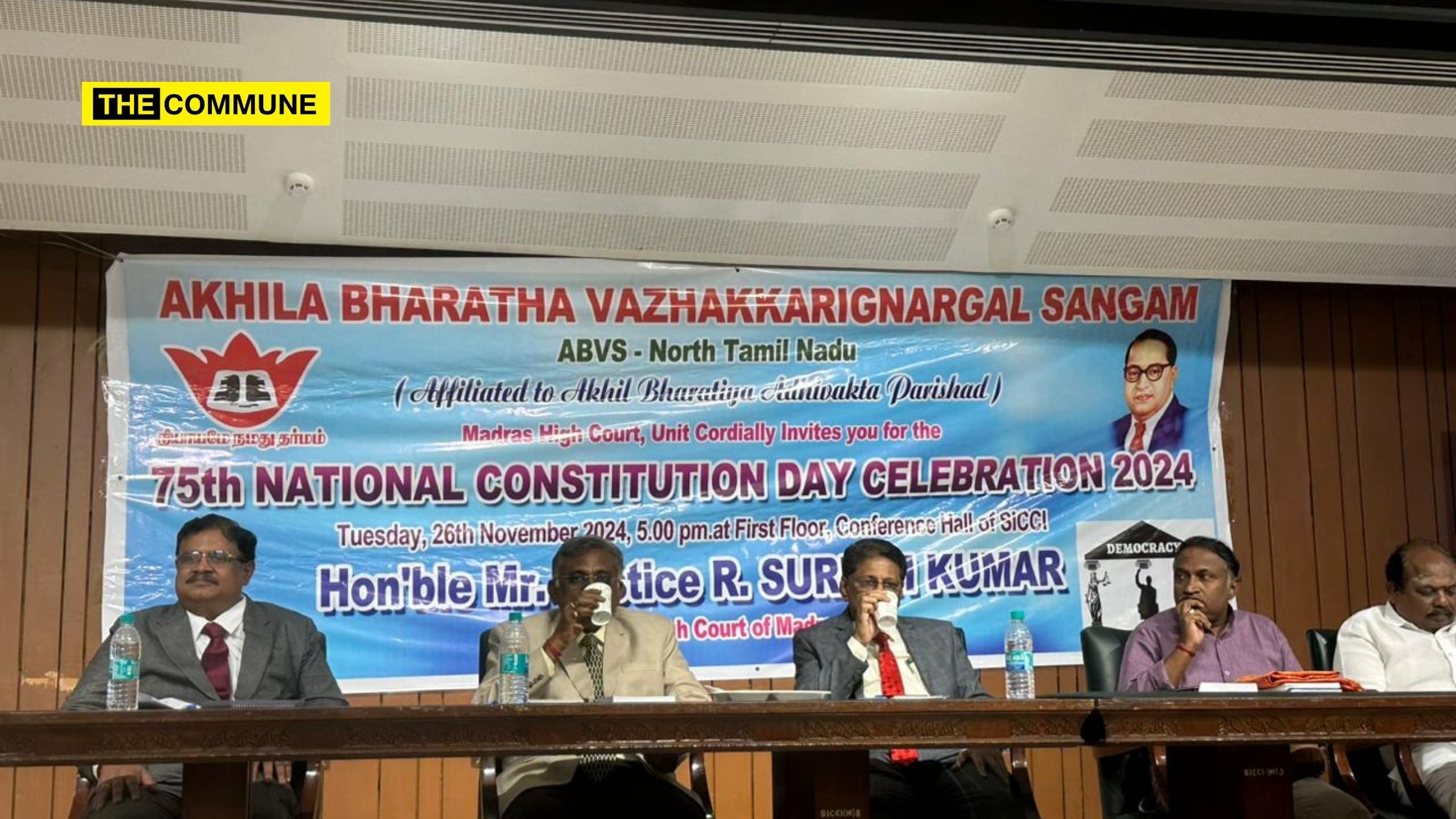 Akhila Bharatha Vazhakkarignargal Sangam Of Madras HC Commemorates Constitution Day Akhila Bharatha Vazhakkarignargal Sangam Of Madras HC Commemorates Constitution Day