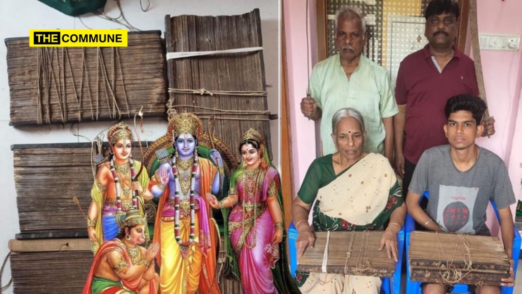 Ancient Ramayana Palm Leaf Manuscripts Dating Back 250 Yrs Discovered Near Vaniyambadi In TN