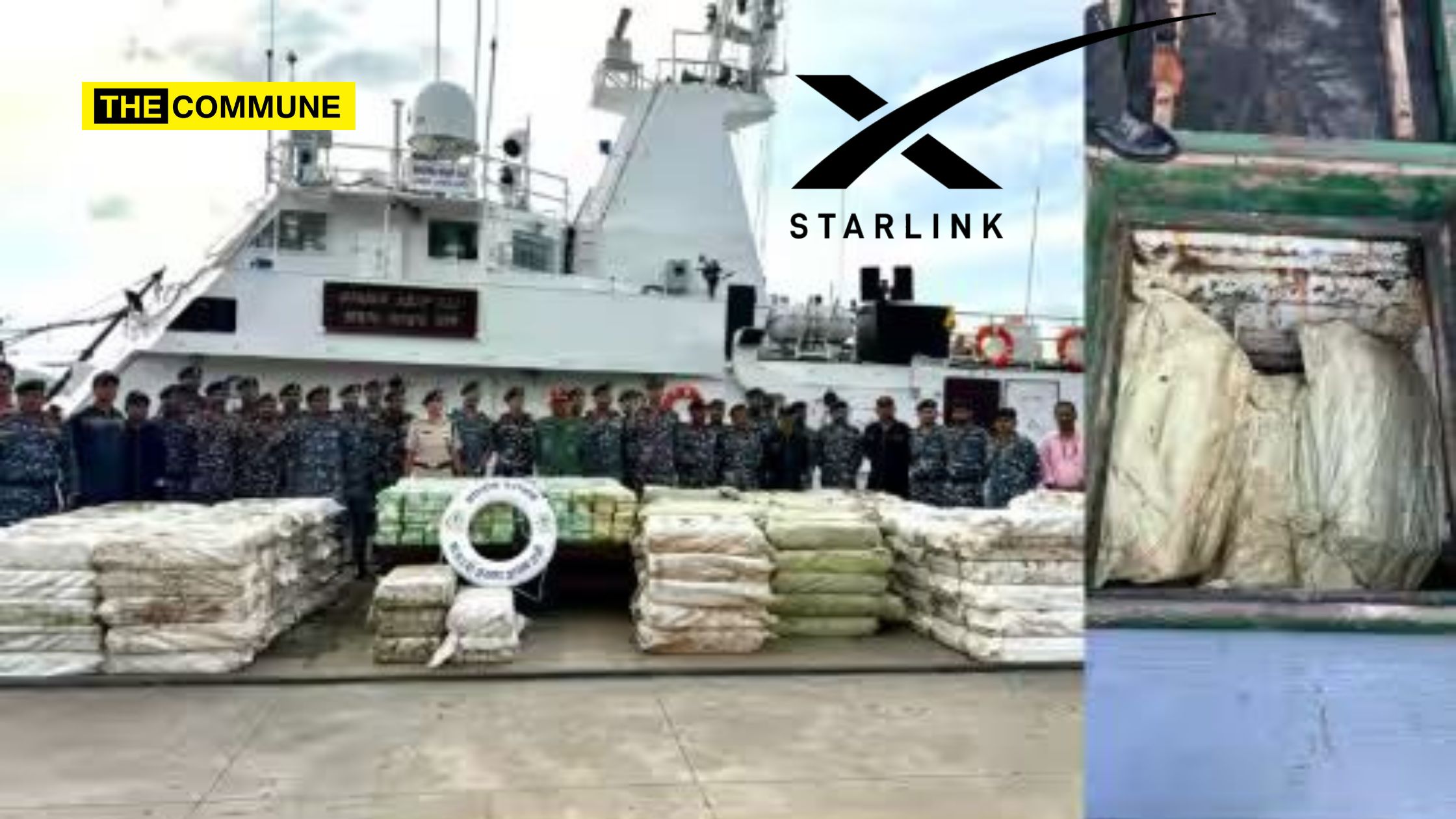 Andaman Police Seize 6,000kg Of Methamphetamine In Largest-Ever Maritime Haul, Peddlers Use Elon Musk's Starlink For Navigation
