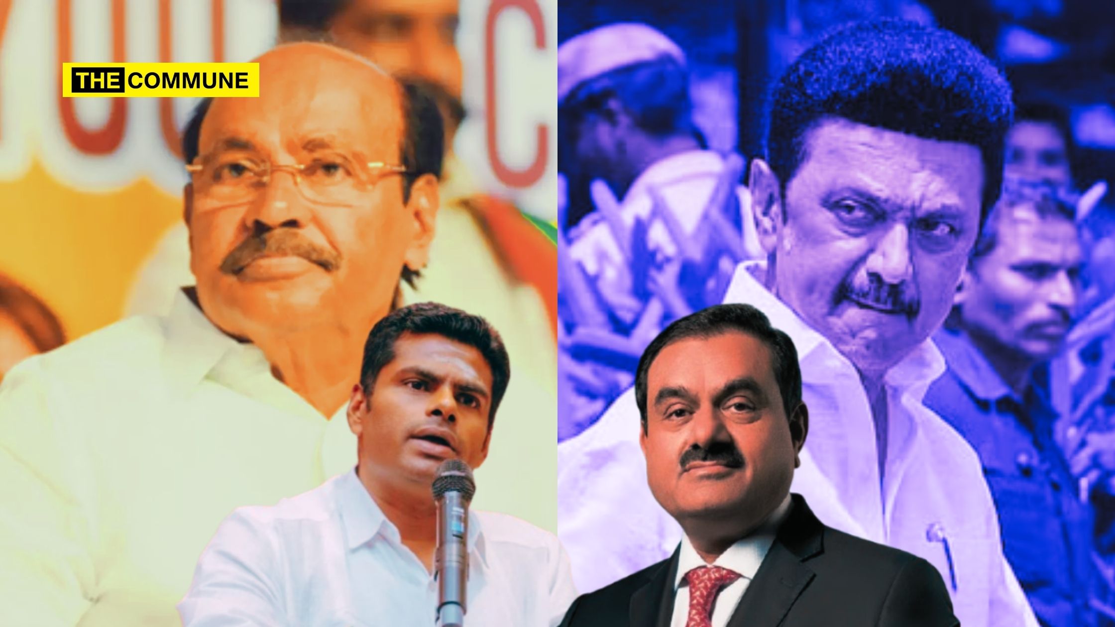 BJP TN Chief Annamalai Slams MK Stalin For Insulting PMK Founder Dr. Ramadoss Who Questioned DMK-Adani Connection