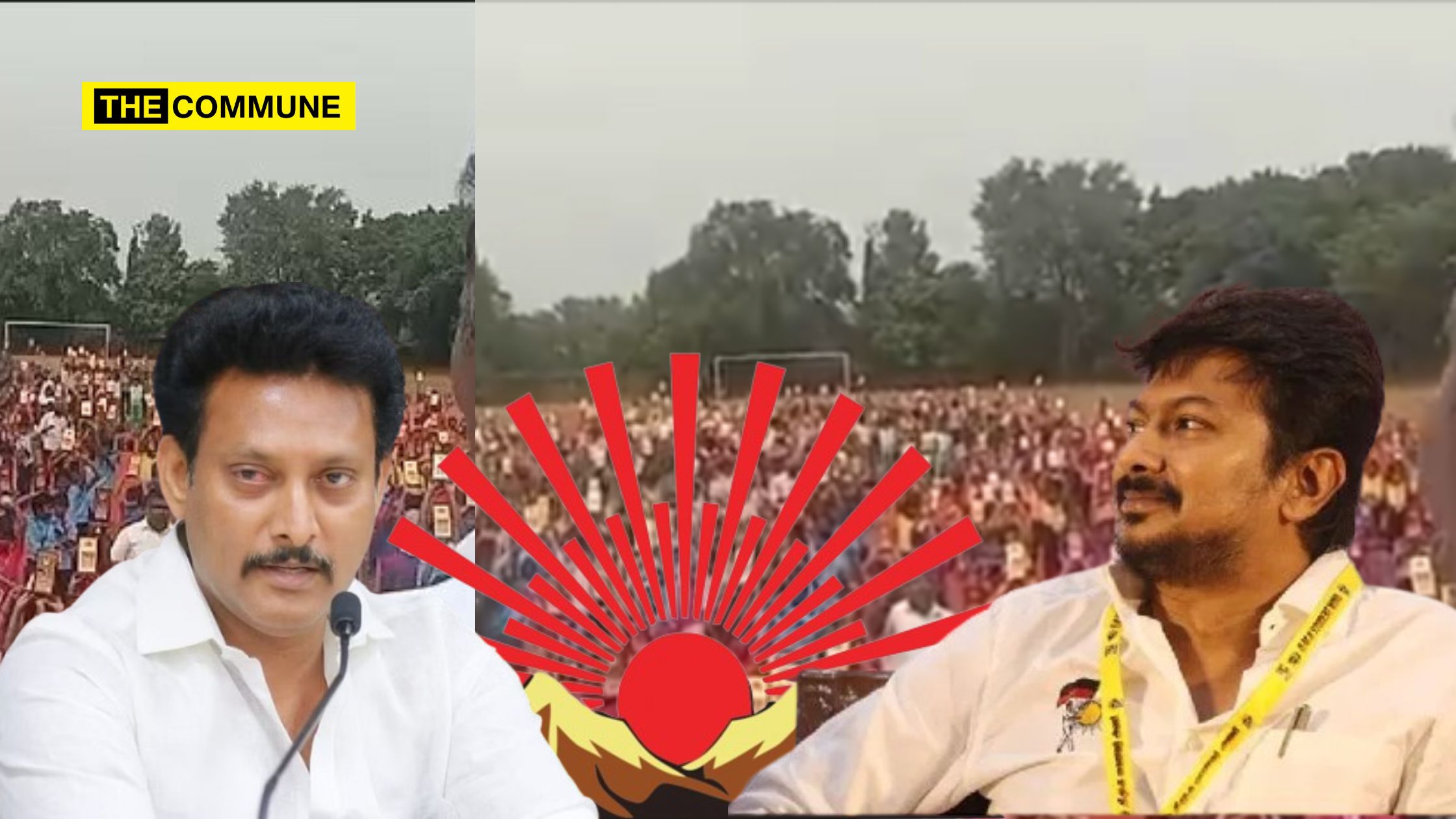 DMK-Organized Event Forces Students In Tenkasi School To Stand Under Sun To Wish DMK Scion & Dy CM Udhayanidhi Stalin For Birthday