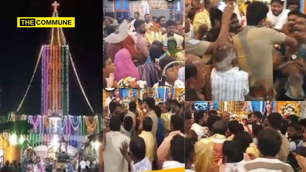 Dispute Halts Annual Chariot Festival At Christ The King Church In Gangavalli, Salem District