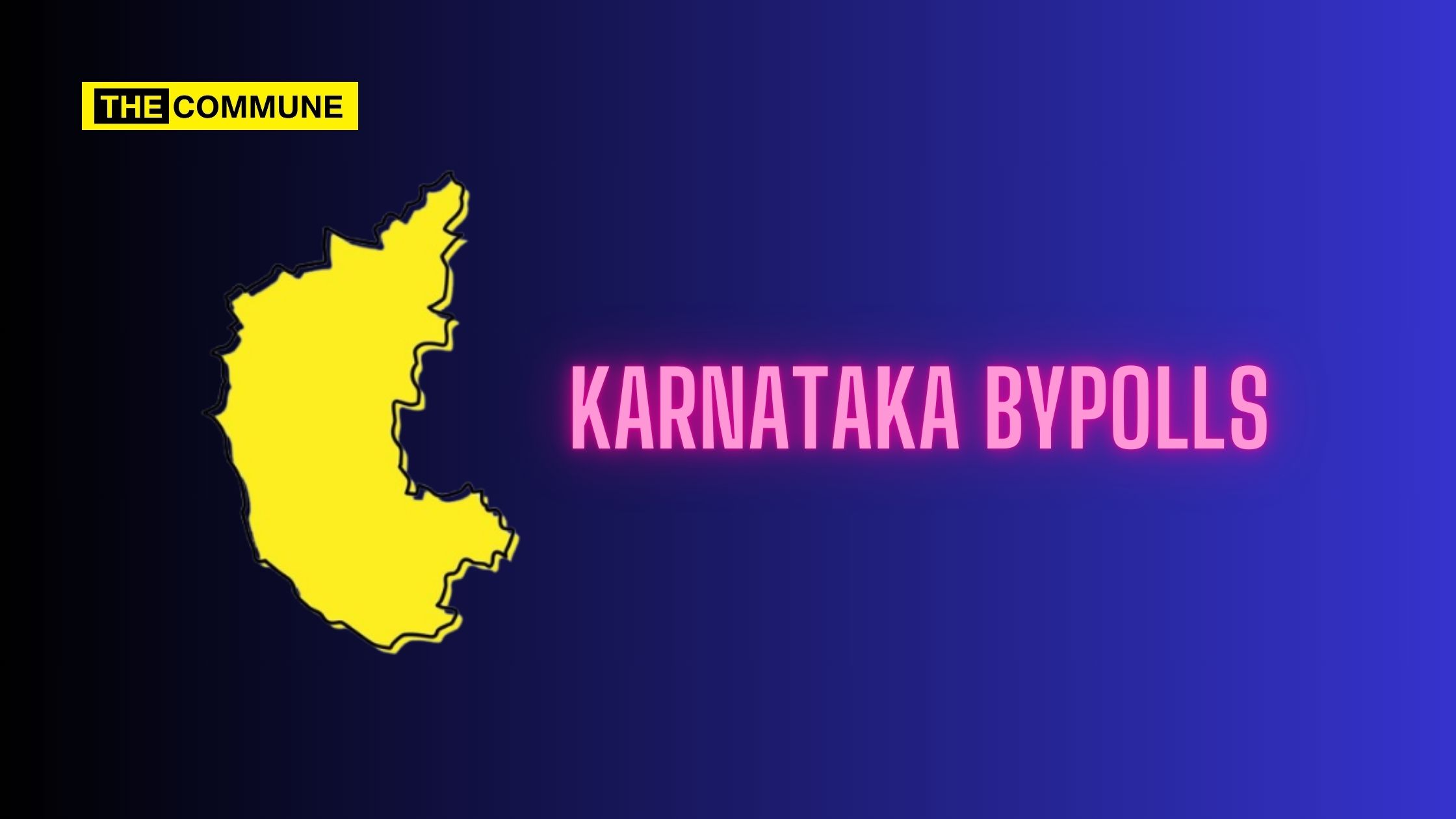 Karnataka Bypolls NDA Leading In All 3 Assembly Segments The Commune