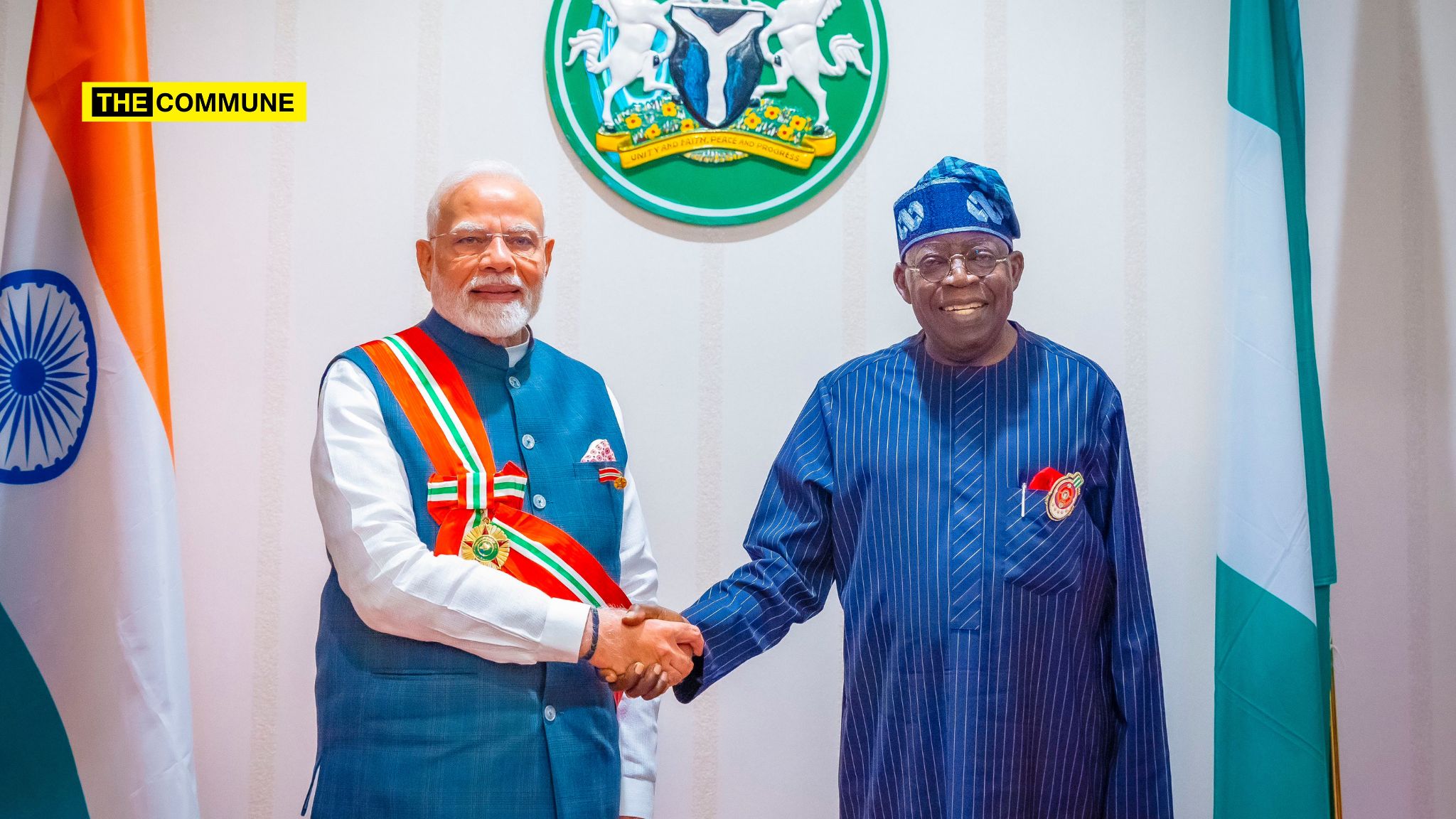 Nigeria Confers Its Highest National Honour On PM Modi, Says India A Global Powerhouse Under His Visionary Leadership.