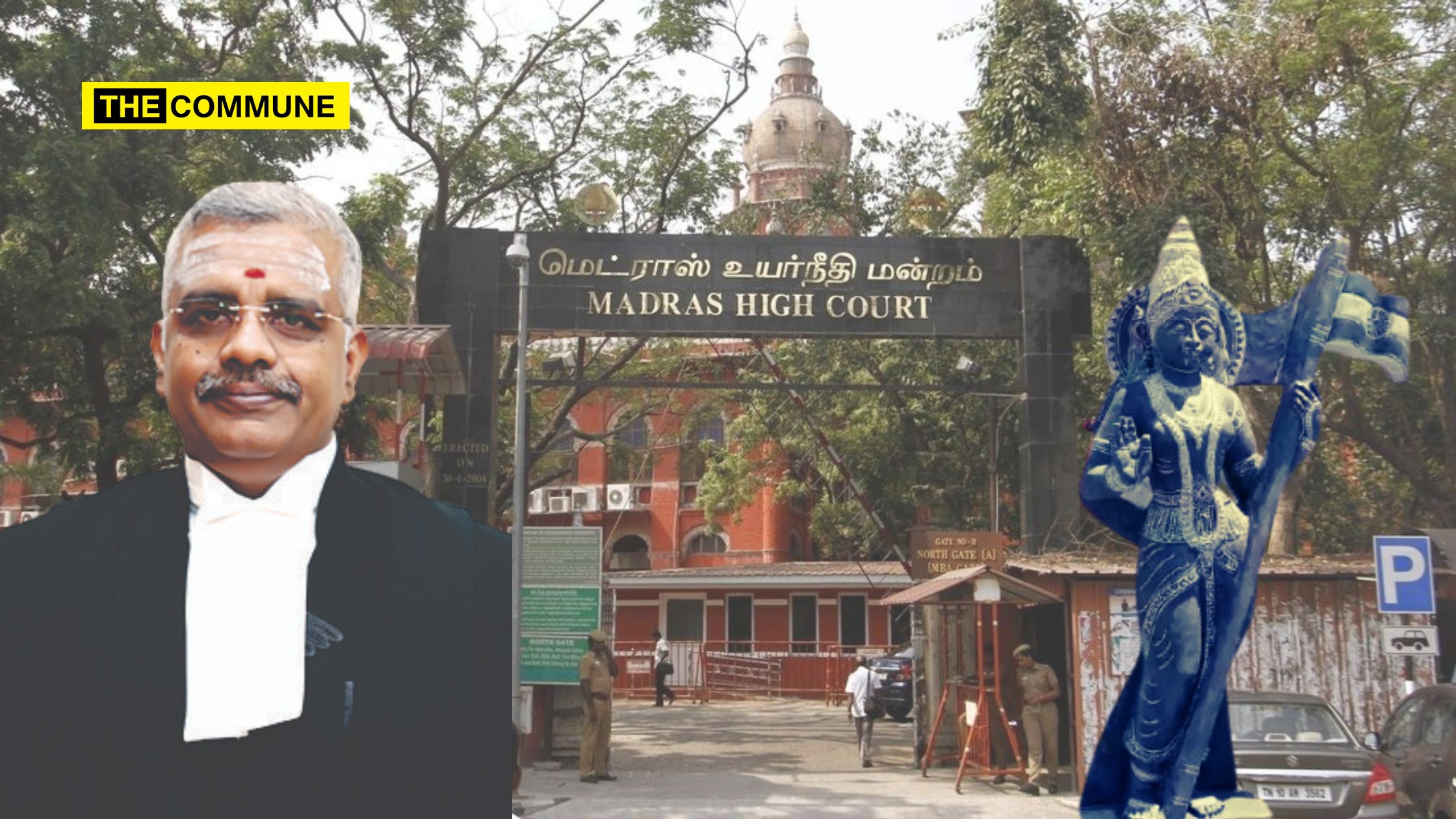 'State Cannot Control Private Space': Madras HC Slams 'High-Handed' Removal Of Bharat Mata Statue From BJP Office
