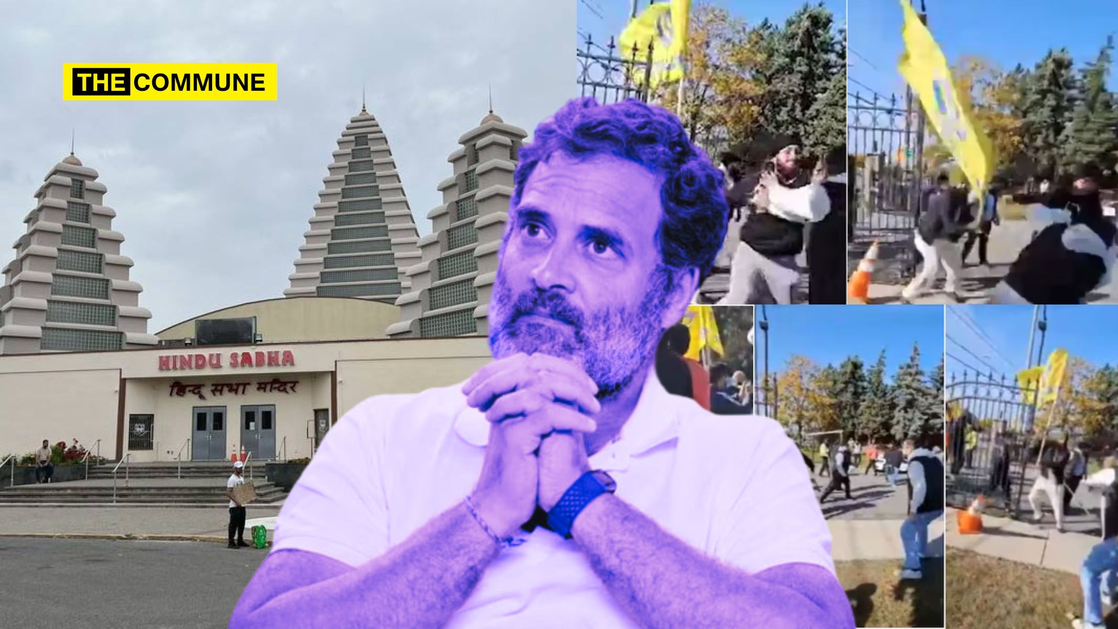 Congress Scion Rahul Gandhi Has No Words For Hindus Whether They Are Attacked By Khalistanis In Brampton Or By Islamists In Bangladesh