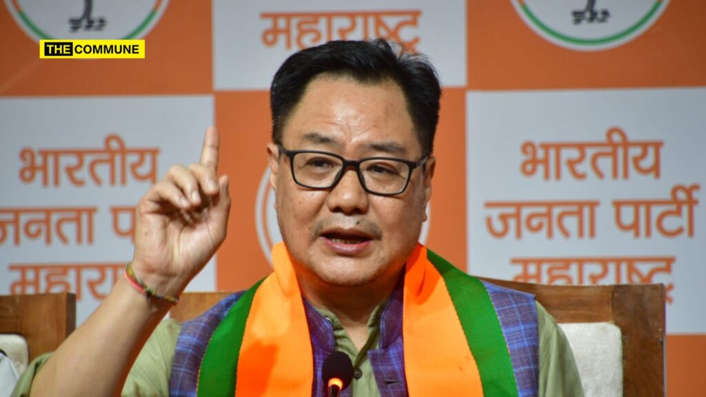 People Will Not Forgive Congress For Repeatedly Insulting Constitution: Kiren Rijiju