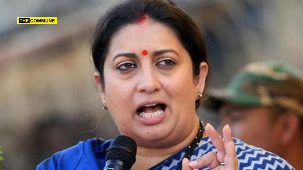 Smriti Irani slammed Rahul Gandhi over his opinion article reflecting on the ‘prowess’ of East India Company.