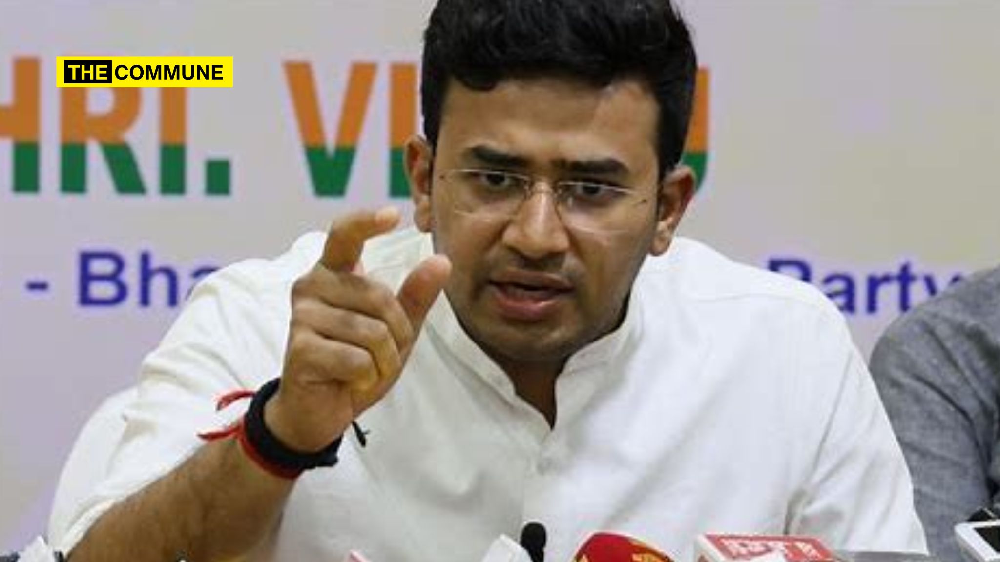 tejasvi surya-congress-promises Left Ecosystem In Frenzy Mode After PM Modi Exposed Cong’s Fake Promises: BJP MP