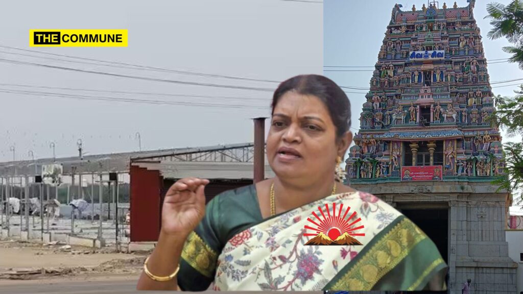 Did DMK Minister Geetha Jeevan Allegedly Lease Temple Land To Party Allies At Below-Market Rates?