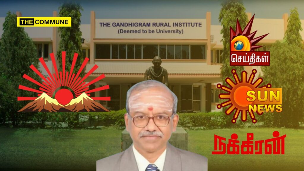 Gandhigram Rural Institute Faculty Targeted By DMK & Dravidianist Media For Implementing NEP, Advocating Multilingualism, And Criticizing TASMAC After He Exposed Institutional Irregularities