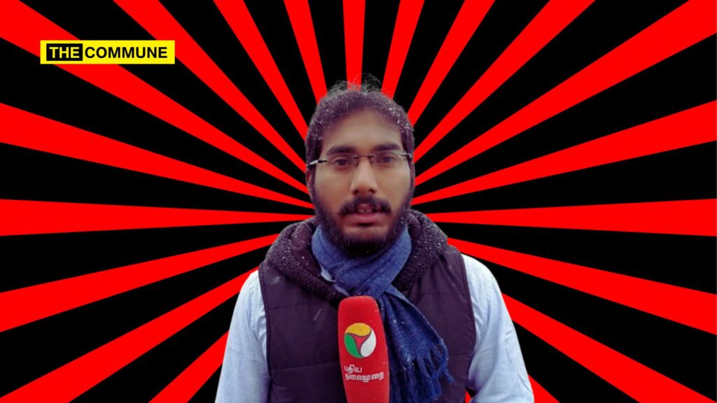 Meet Puthiya Thalaimurai's Alleged Journalist Niranjan Kumar, A Fake-News And Half-Truth Peddler And An Unofficial Propagandist For The DMK