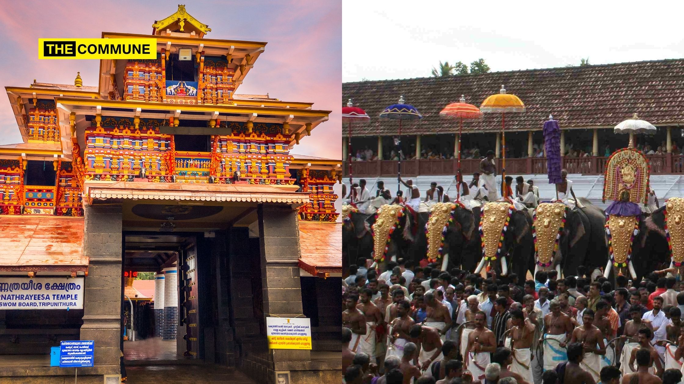 Kerala High Court Cracks Down On Elephant Parade Violations At Poornathrayeesa Temple Kerala High Court Cracks Down On Elephant Parade Violations At Poornathrayeesa Temple