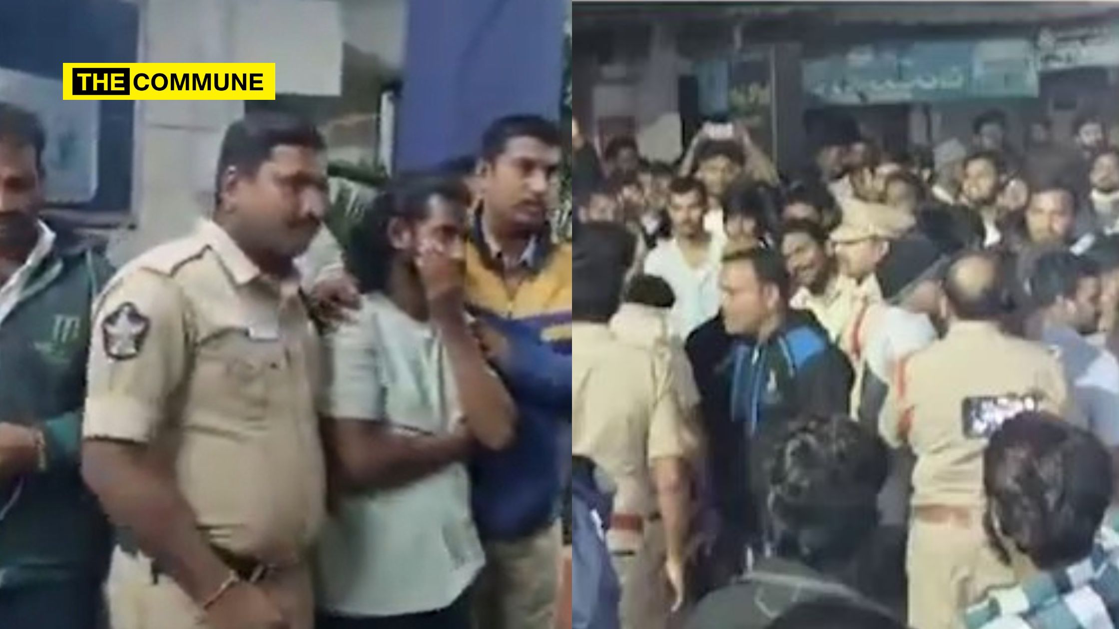 Ziaul Huq Assaults Ayyappa Devotee, Tears Mala And Shirt In Andhra Pradesh, Made To Apologise By Police Ziaul Huq Assaults Ayyappa Devotee, Tears Mala And Shirt In Andhra Pradesh, Made To Apologise By Police