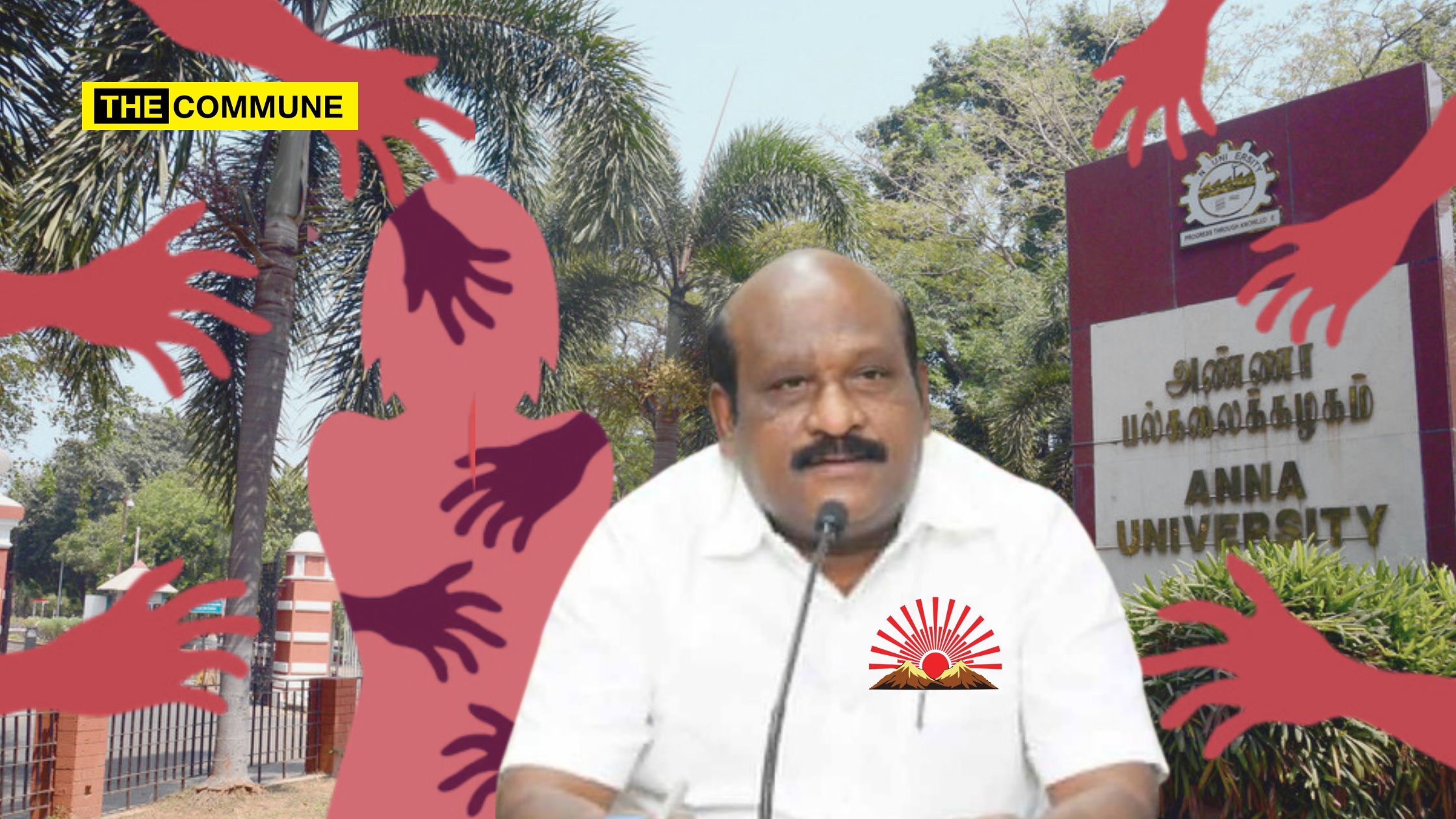 DMK Min Govi Chezhian Calls Anna Univ Sexual Assault "An Individual Student Assault", Netizens Slam Him For Irresponsible Comments