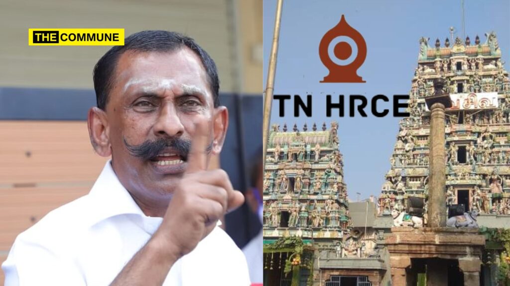 Retired IG Pon Manickavel accuses DMK and AIADMK of misappropriating ₹1,153 crores from Tamil Nadu temples as taxes.