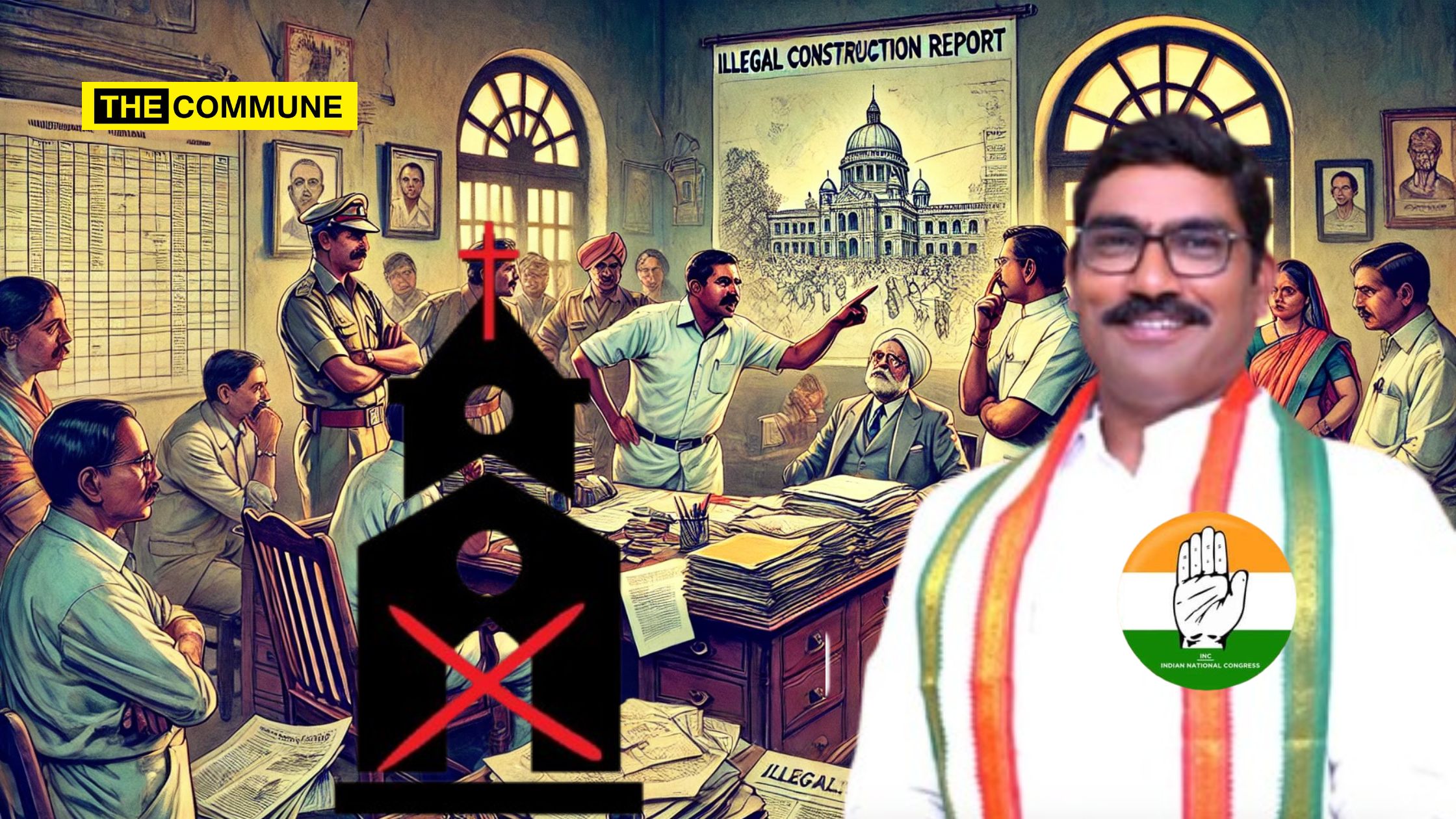 Telangana: Tahsildar Letter To Collector Reveals Former Congress MLA Sampath Kumar’s Interference In Illegal Church Construction & Caste Certificate Misuse Telangana: Tahsildar Letter To Collector Reveals Former Congress MLA Sampath Kumar's Interference In Illegal Church Construction & Caste Certificate Misuse