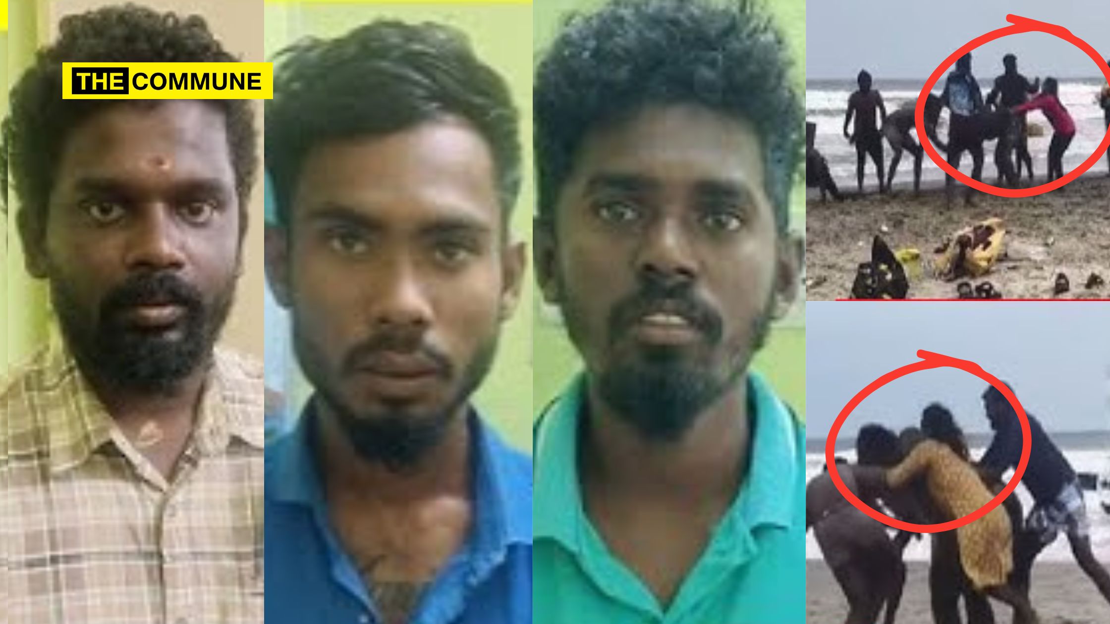 Three Arrested For Harassment And Assault Of Women At Periya Kuppam Beach, Cuddalore